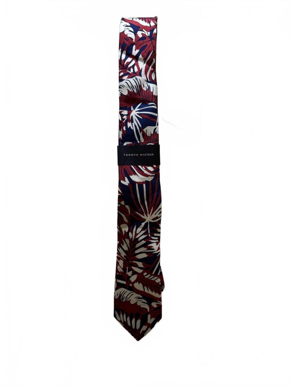 Tommy Hilfiger Men's Floral Patterned Tie